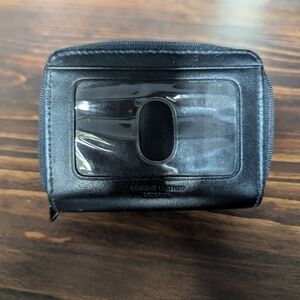 Buxton Black Leather Wallet